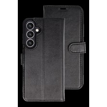 Drop Tedarik Newface Samsung Galaxy S26 Fe Trend S Plus Kapaklı Kılıf - Siyah