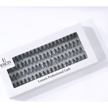 Loreen Professional 10 Ply Knot Free Düğümsüz 80 Adet Tekli Kirpik Medium ( Midyum )
