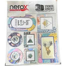 TeknoKapsül 3D Sticker Çerçeve Seti