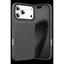 Drop Tedarik Newface Apple Iphone 18 Pro Auto Focus Karbon Kapak - Gri