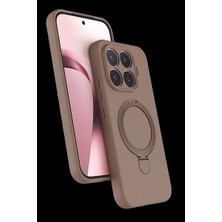 Drop Tedarik Newface Xiaomi Mi 17T Pro Regal Magsafe Standlı Kapak - Çöl Titanyum