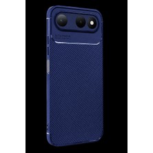 Drop Tedarik Newface Tecno Spark 50 5g Auto Focus Karbon Kapak - Lacivert