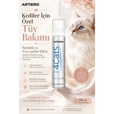 Artero 4cats Kediler Için Özel Parlaklık ve Yumuşaklık Verici Tüy Kremi 100 ml