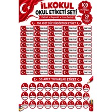 İsg Tabelam Kişiye Özel Okul Etiketi Seti /V14