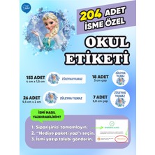 İsg Tabelam Kişiye Özel Okul Etiketi Seti /v1