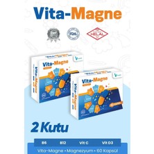Vitasso Vitamagne Yetişkinler Için Vitamin ve Magnezyum Mineral Gıda Takviyesi 2 Kutu Paket