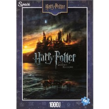 Space License Harry Potter HOGWARTS1000 Parça Puzzle – Koleksiyonluk Yapboz