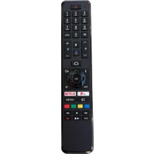 Herz Toshiba ile Uyumlu Model 50UA2363DT Ses Komutlu Mikrofonlu Smart Tv Kumanda