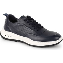 LBR Libero Erkek Sneaker Ayakkabı Hakiki Deri Delikli Nefes Alabilir Hafif Taban Rahat Günlük Casual H1001