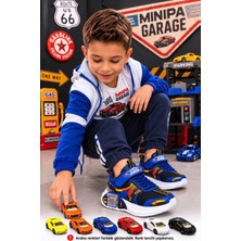 Minipa Garaj Tabanlı, Çift Metal Arabalı, Ortopedik Çocuk Spor Ayakkabı
