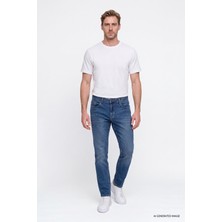Altınyıldız Classics Pamuklu Comfort Fit Rahat Kesim 5 Cepli Esnek Rahat Jean Kot Denim Pantolon