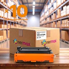 tonermax Hp Laserjet Enterprise M611X Muadil Toner Çipli W1470A 10'lu 10.500 Sayfa