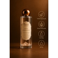 Terra Di Simana Yağı Alınmamış Saf Gül Suyu - Kristal Infüzyonlu Doğal Gül Hidrosolü - Gül Çiçek Suyu 100 ml