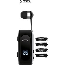 Mtl Makaralı Bluetooth Kulaklık Digital Göstergeli Çift Telefon Destekli MT982
