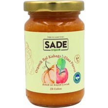 Sade Organik Balkabak  Elma Püresi 100 gr
