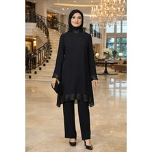 Elben Moda Tesettür Takım Tunik ve Pantolon 2'li Takım