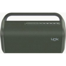 LinkTech M417 Premium Ipx5 Sertifikalı Işıklı Taşınabilir Bluetooth Hoparlör