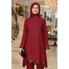 Elben Moda Tesettür Takım Tunik ve Pantolon 2'li Takım