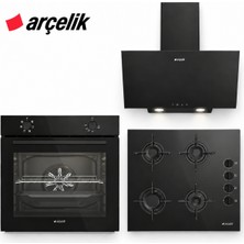 Arçelik Ankastre Set (Ocd T 601 Esr - Afc 121 Sr - Ade 603 Sr)