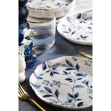 Kütahya Porselen Celeste 6 Parça 20 cm Pasta Tabağı