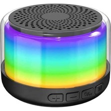 Technio Xertmt H2 Rgb LED Işıklı Taşınabilir Bluetooth Hoparlör - Kablosuz Ses Bombası