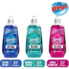 Bingo Jet Jel Ultra Beyaz 1480 Mlx1 + Renkli&beyaz 1480 Mlx1 + Canlı Renkler 1480 Mlx1