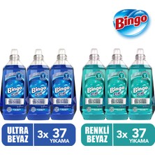 Bingo Jet Jel Ultra Beyaz 1480 Mlx3 + Renkli&beyaz 1480 Mlx3
