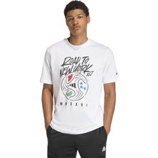 adidas FIFA World Cup 26™ Road To NY NJ Graphic Erkek Beyaz Günlük Stil T-Shirt KB2535