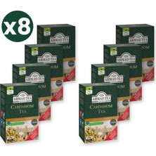 Ahmad Tea Cardamom Tea 400 G Dökme Çay 8\'li Ekonomik Paket – Toplam 3200 Gram Dökme Çay
