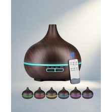 Hsc Bilişim Ultrasonik Aromaterapi Difüzörü 550 ml Büyük Su Hazneli
