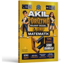 Akıl Yürütme Yayınları 5. Sınıf Matematik Maarif Model Tema Odaklı Soru Bankası 2027
