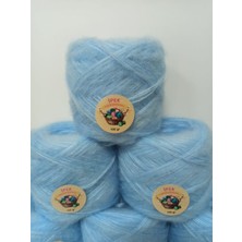 İpek Yün İplik Dünyası Angora Örgü Ipi (Bebe Mavi) 100GR