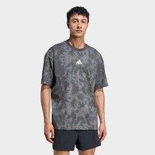 adidas Fun Training Grafik Erkek Siyah Antrenman T-Shirt.-