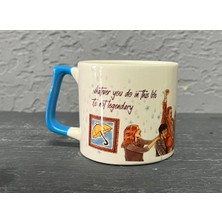 Mor Mürekkep How I Met Your Mother Mavi Kulplu Prime Ofis Hediyesi Bardak Kupa Fincan Mug