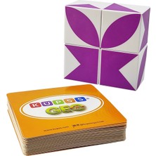 Küpss Geo Jr. Manyetik Görsel Zeka Küpleri (40 Geometrik Şekil Kartı - Mıknatıslı Küpler)