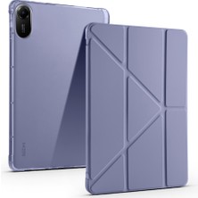 Goocamp Xiaomi Redmi Pad 2 Kılıf Kalem Bölmeli Uyku Modlu Yatay ve Dikey Standlı Katlanır Gcmp