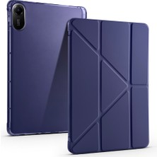 Yıldız Store Xiaomi Redmi Pad 2 Kılıf Kalem Bölmeli Uyku Modlu Yatay ve Dikey Standlı Katlanır Ydst