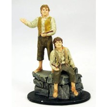 The Lord Of The Rings - Eaglemoss - #034 Merry & Pippin At Isengard Koleksiyon Figürü