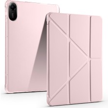 Xiaomi Redmi Pad 2 Kılıf Kalem Bölmeli Uyku Modlu Yatay ve Dikey Standlı Katlanır Hesaplı Dünya