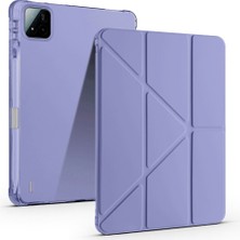 Zenith Works Xiaomi Pad 7 Pro Kılıf Kalem Bölmeli Uyku Modlu Yatay ve Dikey Standlı Katlanır Znth