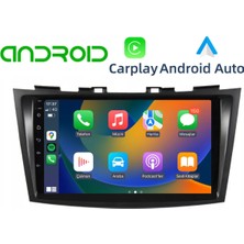 Exvol Suzuki Swift Android Multimedya 2GB-32GB 2011-2016 Carplay 9 Inc IPS Hd Kamera Hediyeli