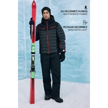 Defacto Su Itici Regular Fit Kapüşonlu Fermuarlı Rüzgar Geçirmez Kayak Montu F5352AX25WN