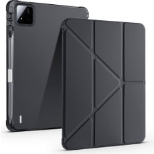 Maks Technology Xiaomi Pad 7 Pro Kılıf Kalem Bölmeli Uyku Modlu Yatay ve Dikey Standlı Katlanır Mkst