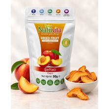Natuvita Kurutulmuş Şeftali Dilimi 30G