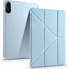 Xiaomi Redmi Pad 2 Kılıf Kalem Bölmeli Uyku Modlu Yatay ve Dikey Standlı Katlanır Aden