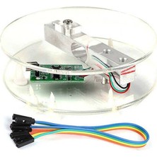 Emay Center Dijital Yük Hücresi Ağırlık Sensörü 5kg Kapasiteli ve Arduino Uyumlu Dönüştürücü Modül Seti