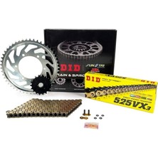 D.I.D D.ı.d Yamaha Yzf R25 15-23 Dıd Vx3 Gold Zincir Dişli Set