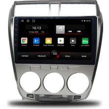 Exvol Honda City 2009-2011 Android Multimedya Carplayli 9 Inc Hd IPS Ekran 2GB/32GB Kamera Hediyeli