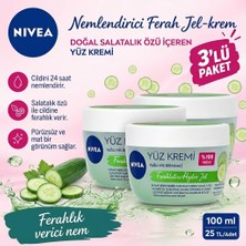 Nivea Kavanoz Ferahlatıcı Hydro Gel Yüz Kremi 100ML - 3 Adet