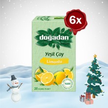 Doğadan Yılbaşı Paketi Yeşil Çay Limonlu 20'li x 6